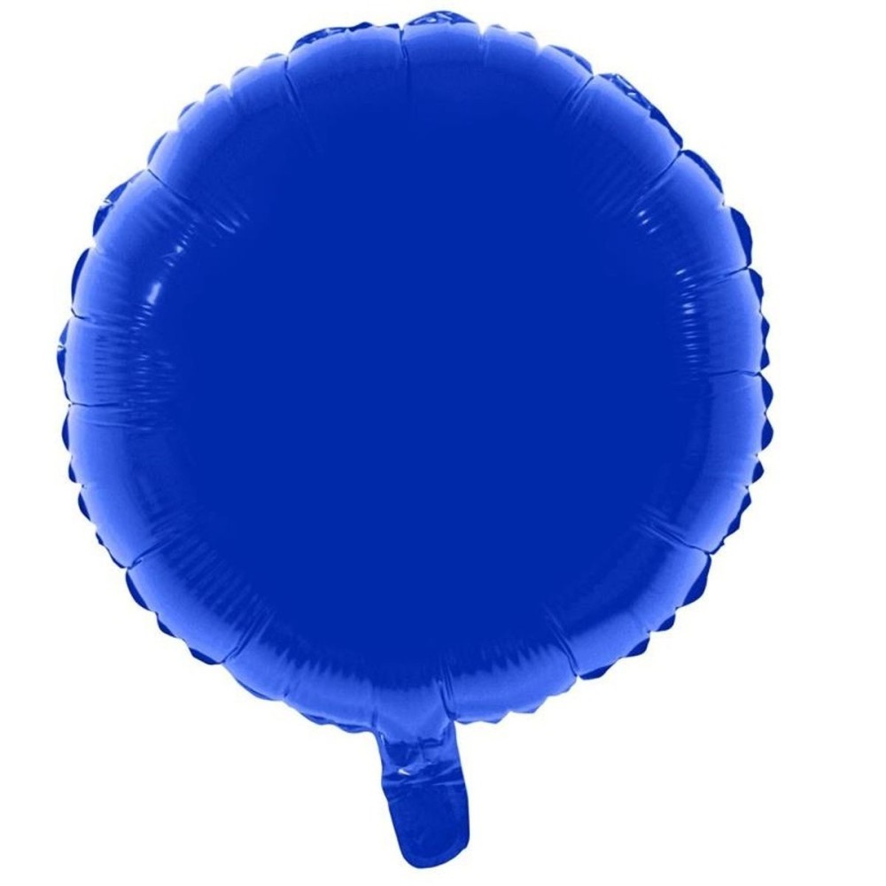 Foliový balónek kulatý modrý 46cm