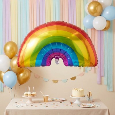 Foliový balónek Duha 95 cm