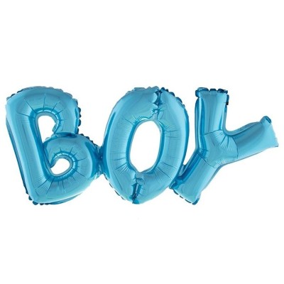 Foliový balónek Boy chlapeček 92 cm