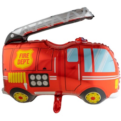 Foliový balónek Hasiči auto 77 cm