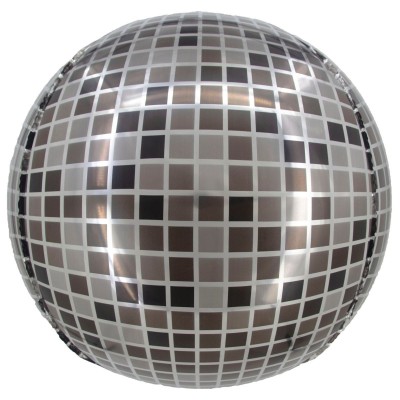Foliový balónek Disco koule 3D 46cm