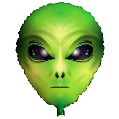 Foliový balónek UFO mimozemšťan 50 cm