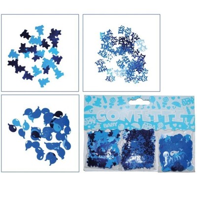 Konfety na stůl modrý mix chlapeček