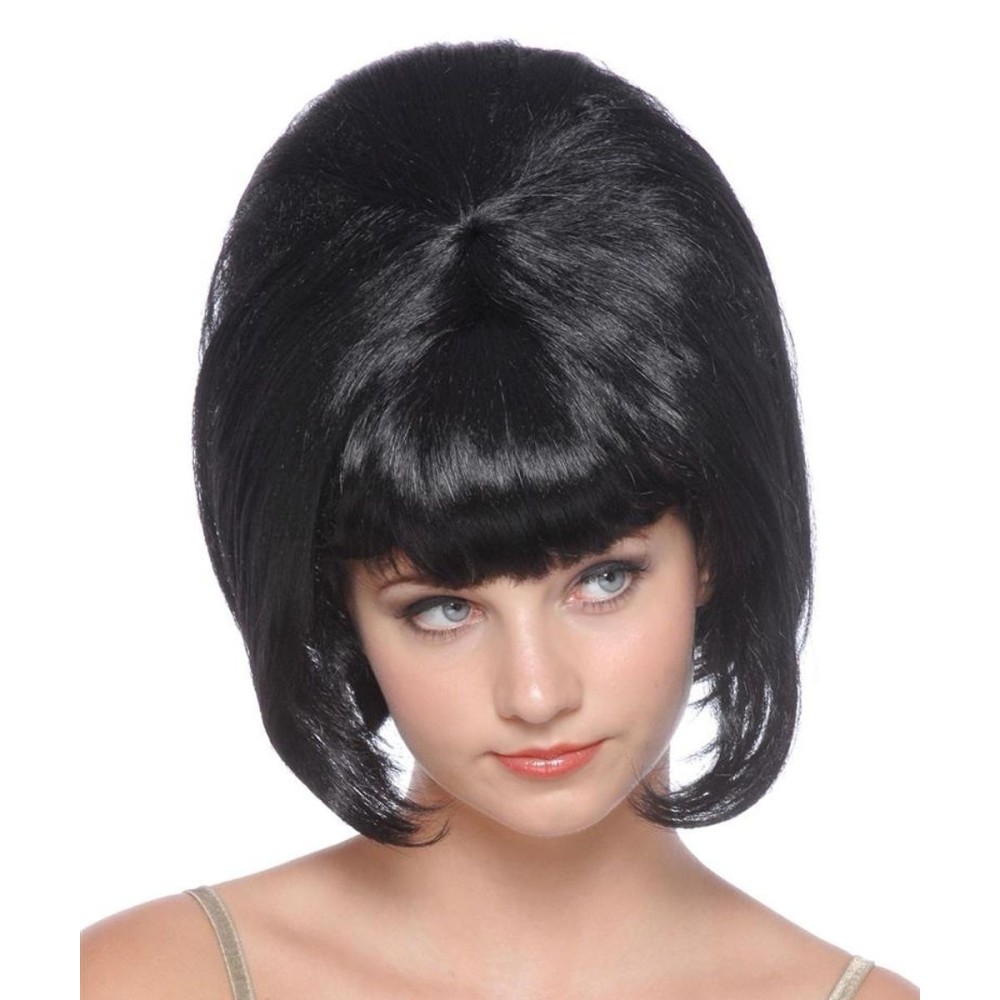 Paruka dámská retro černá