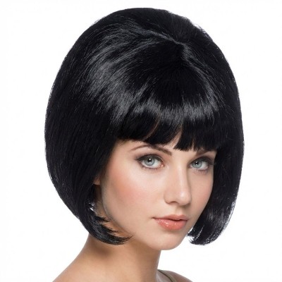 Paruka dámská retro černá