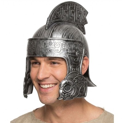 Helma voják bojovník stříbrná