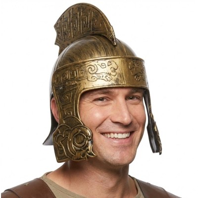 Helma voják bojovník zlatá