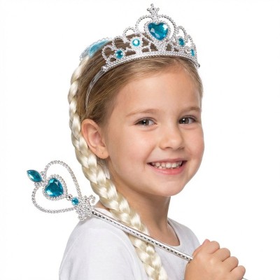 Sada ledová princezna Korunka, hůlka a cop