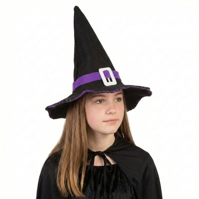Klobouk čarodějnice fialový