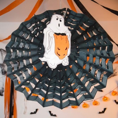 Závěsná dekorace Halloween Duch 50cm