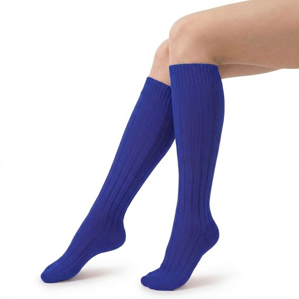 Punčochy podkolenky modré