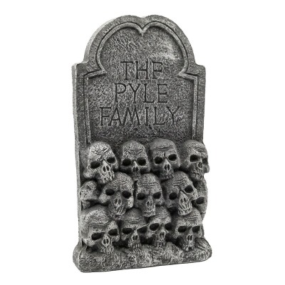 Dekorace Halloween náhrobek Lebky 60cm