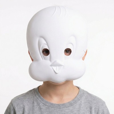 Bílá maska k domalování kuřátko