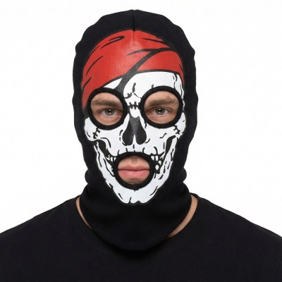 Kukla balaklava lebka pirát
