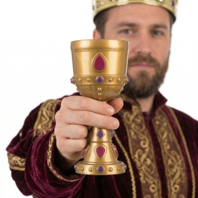 Královský pohár plastový 18cm