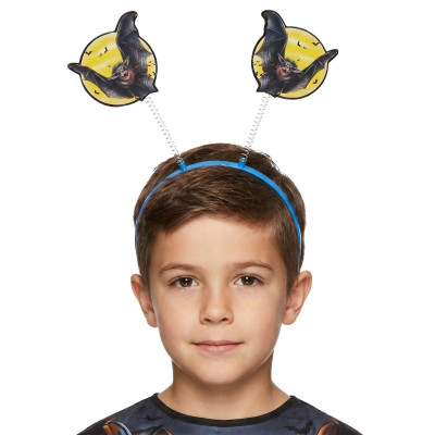 Čelenka Halloween upír netopýr