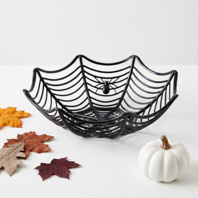 Mísa Halloween pavučina černá 25 cm