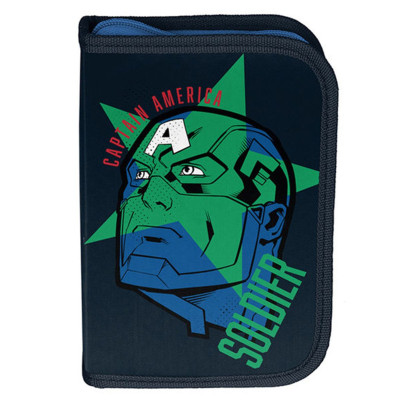 Školní pouzdro penál Avengers Kapitán Amerika