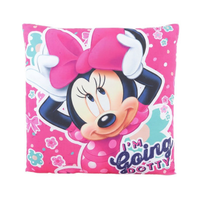 Polštářek Minnie oboustranný 33 x 33 cm