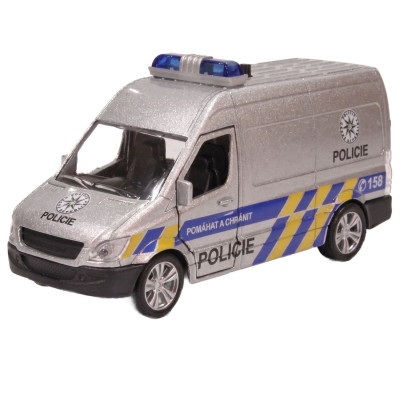 Kovové auto Policie ČR světlo a zvuk