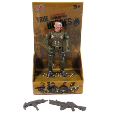 Figurka voják se zbraní