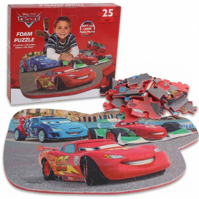 Pěnové puzzle podložka na hraní Cars Auta