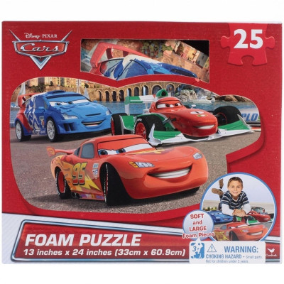 Pěnové puzzle podložka na hraní Cars Auta