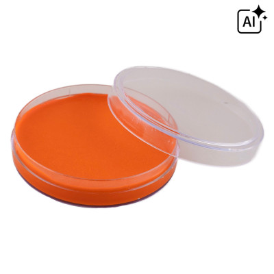 Karnevalový make up oranžový