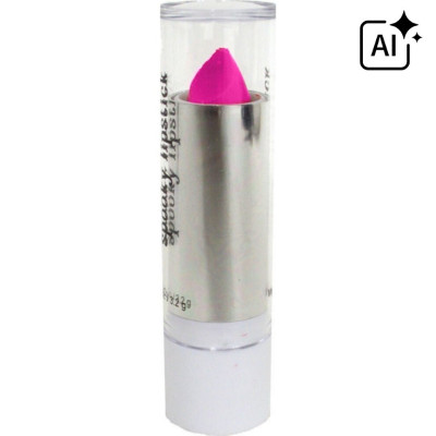 Karnevalový make up rtěnka růžová neon