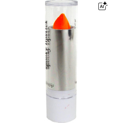 Karnevalový make up rtěnka oranžová neon