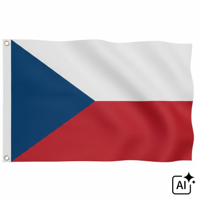 Česká vlajka ČR 150 x 90 cm