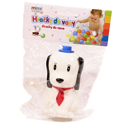 Hračka do vody pískací Pejsek 10 cm
