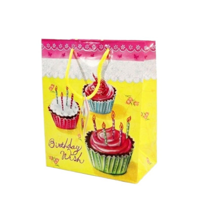 Dárková taška menší - cupcaky