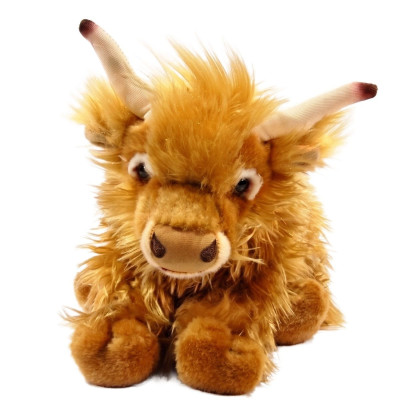 Plyšová Kráva highland cattle 30 cm
