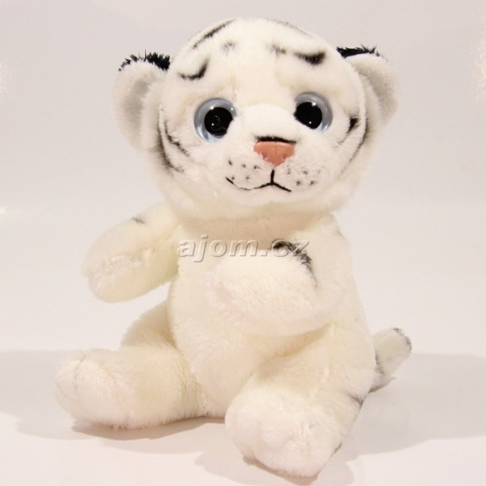 Plyšový Tygr - bílý
