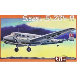 Siebel Si 204 A 1:72 Směr plastikový model letadla ke slepení