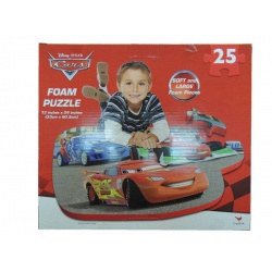 Pěnové puzzle podložka na hraní Cars Auta