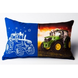 Svítící polštářek Traktor