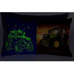 Svítící polštářek Traktor