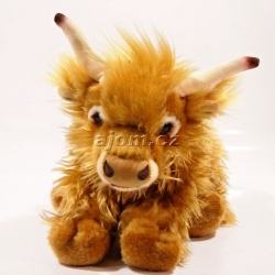 Plyšová Kráva highland cattle 30cm