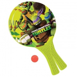 Pálky a míček plážový tenis Turtles Želvy Ninja