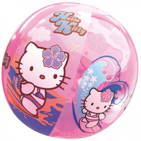 Nafukovací plážový míč Hello Kitty 50cm