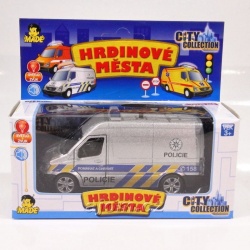 Kovové auto Policie ČR světlo a zvuk