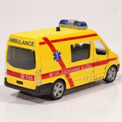 Kovové auto Ambulance ČR světlo a zvuk