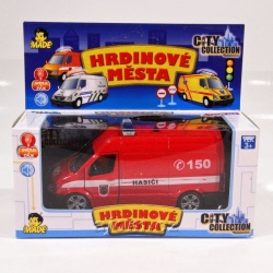 Kovové auto Hasiči ČR světlo a zvuk