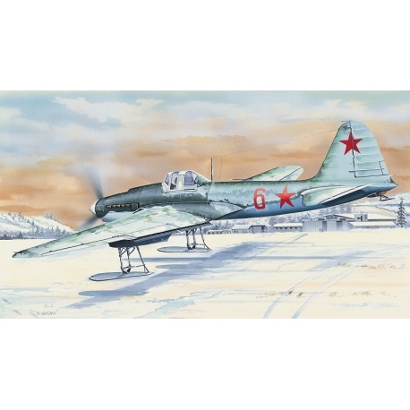 Iljušin IL - 2 1:72 Směr plastikový model letadla ke slepení Iljušin IL - 2 1:72 Směr plastikový model letadla ke slepení