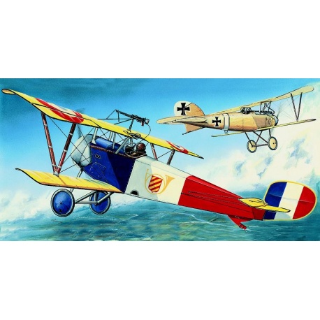 Nieuport 11-16 "Bebe" 1:48 Směr plastikový model letadla ke slepení