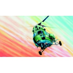 Vrtulník Mi 2 1:48 Směr plastikový kliklak model