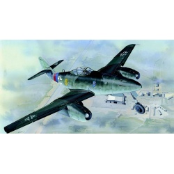 Messerschmitt Me 262 A 1:72 Směr plastikový model letadla ke slepení