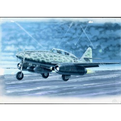 Messerschmitt Me 262 B 1:72 Směr plastikový model letadla ke slepení